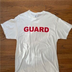 Classic Lifeguard White T-Shirt